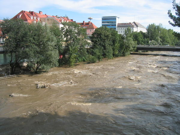 Murhochwasser in Graz am 23 August 2003